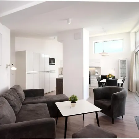Marina Wendtorf Penthouse Kiek Ut アパート シュタイン